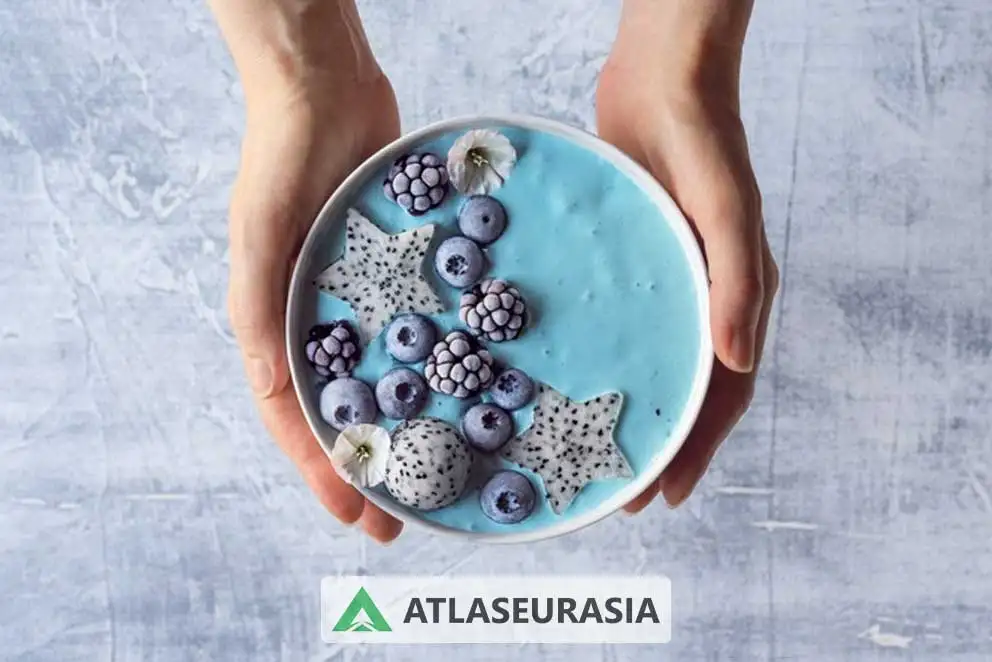 رنگ طبیعی اسپیرولینا  